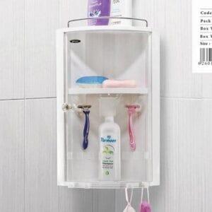 Alternative view of Limon Corner 3 Tier Cabinet