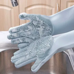 Magic Dish Washing Gloves (1 Pair)