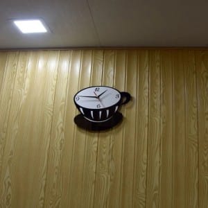 New Tea Cup Wall Clock