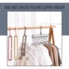 Nine Hole Magic Folding Super Hanger