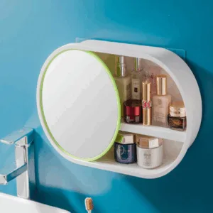 Organizer With Sliding Mirror