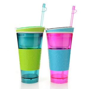 Alternative view of PACK OF 2 SNACKEEZ CUPS