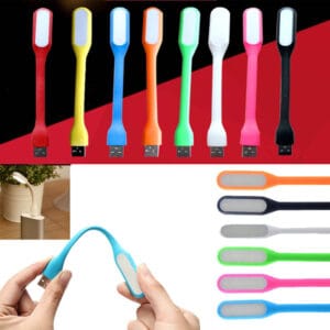 Pack Of 8 Mini USB LED Flexible Lamp