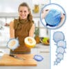Pack of 6 Silicone Stretch Lids