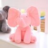 Peekaboo Baby Flapping Musical Elephant Pink