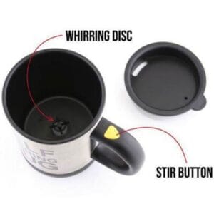 Alternative view of Self Stirring Mug