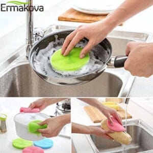 Alternative view of Silicone Dish Washing Sponge