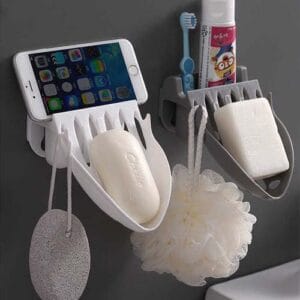 Soap Dish Multi Accessories Wall Mounted