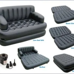 Sofa Air Bed Couch With Free Electric Pump Bestway