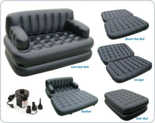 Sofa Air Bed Couch With Free Electric Pump Bestway