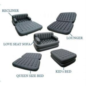 Sofa Air Bed Couch With Free Electric Pump Bestway