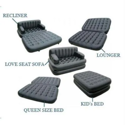 Sofa Air Bed Couch With Free Electric Pump Bestway