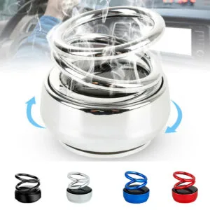 Solar Car Perfume Air Freshener - Plastic