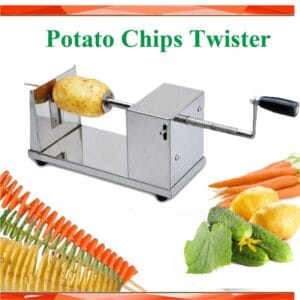 Stainless Steel Manual Spiral Potato Slicer(GM)