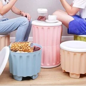 Storage Stool Chair