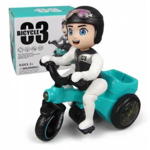Alternative view of Tricycle Electric Dance Hero Toys For Kids Music Flashing Lights Rotating 360 Action Figure