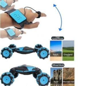 Alternative view of Twisted RC Transformable Stunt Car