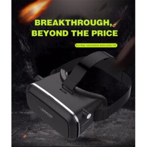 VR SHINECON G01 Classical Design Immersive 3D VR Glasses VR Headset With Remote VR Goggles For Mobile Phone