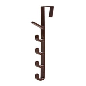 Vertical Over the Door Hanger with 5 Hooks