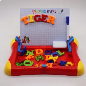 Alternative view of Magnetic Learning Case, ABC + 123, Drawing Board Case, 2 in 1