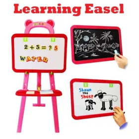 3 In 1 Dora And Hello Kitty Learning Easel