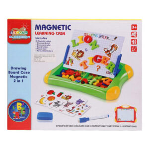 Magnetic Learning Case, ABC + 123, Drawing Board Case, 2 in 1