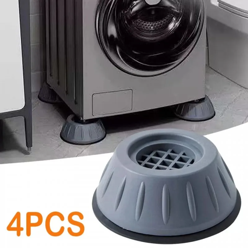 4Pcs Anti Vibration Feet Pads Washing Machine Rubber Mat Anti-Vibration Pad Dryer Non-Slip Universal Fixed Washing Machine Stand - Image 5
