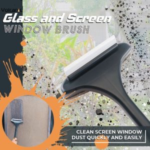 Multi-functional screen window cleaning brush window dust remover screen window glass cleaner