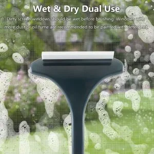 Alternative view of Multi-functional screen window cleaning brush window dust remover screen window glass cleaner