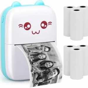 Print Memories on the Go: Portable Thermal Mini Photo Printer
