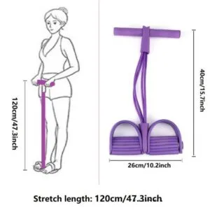 Alternative view of Pull Rope Ab Exerciser Tummy Trimmer