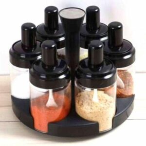 Revolving Spice Jar – 6 Pieces