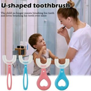 Pack of 3 Kids U Shaped Toothbrush