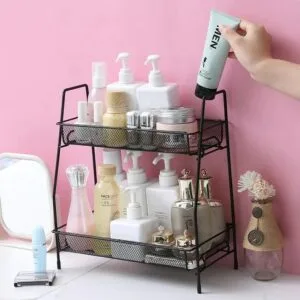 Alternative view of 2 Layer Multi Purpose Iron Organizer Shelf