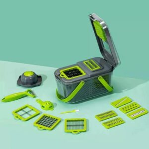 22-1 Vegetable Chopper Colander Basket Cutter