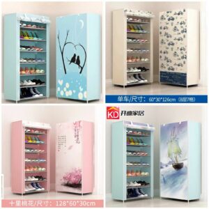 8 Layer Shoe Rack with Cloth