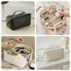 Leather Cosmetic Pouch for Girls only