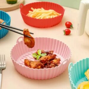 Baking Pan Multipurpose Air Fryers Pot Round Replacement Grill Pan