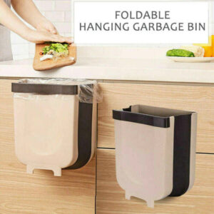 Collapsible Cabinet Door Hanging Trash Bin