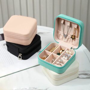 PU Leather Mini Jewelry Organizer