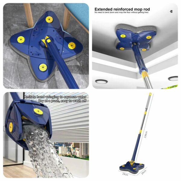 Flower Shape Twist Mop