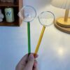 Stirring Spoon High Resistant Tea Coffee Desert With LonG Glass handle