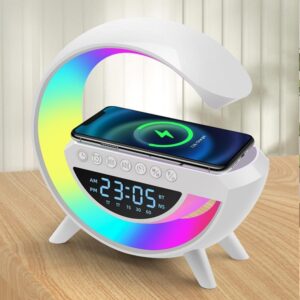 LED Wireless Phone Charger Bluetooth Speaker