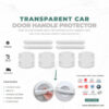 Transparent Car Door Protector