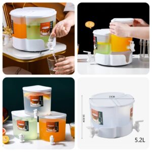 Juice Dispenser 5.2Litre Round