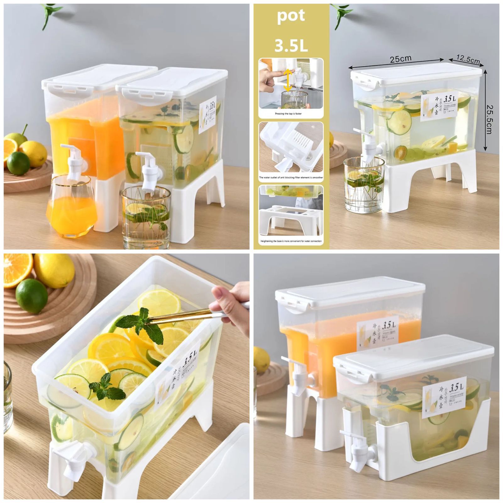 Juice Dispenser with Stand - Metrocity.pk Premium Juice Dispenser with ...