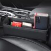PU Leather Car Seat Gap Storage Box