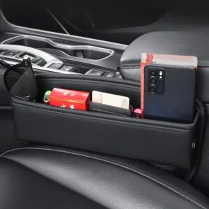PU Leather Car Seat Gap Storage Box