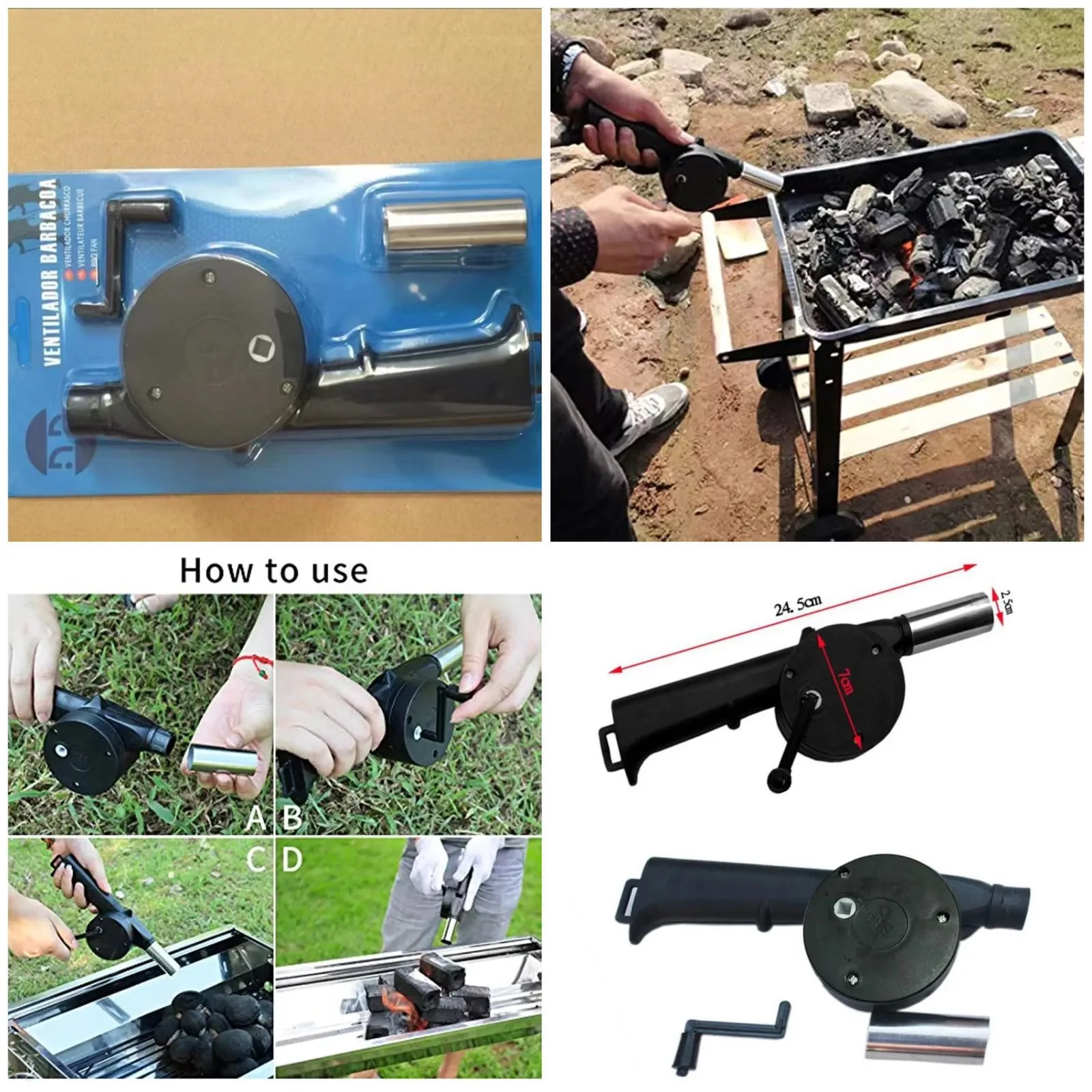 Mini Bar B Que Blower