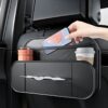 Multifunctional Car Backseat Organizer PU Leather